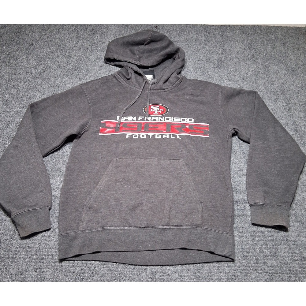 NFL Team‎ Apparel Hoodie Youth XLarge San Francisco 49ers Gray Pullover Football